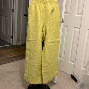 Tahari linen pants
